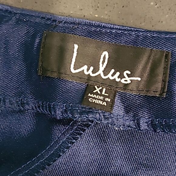 #LoveLulus sz XL navy jumpsuit NWT - Picture 9 of 13